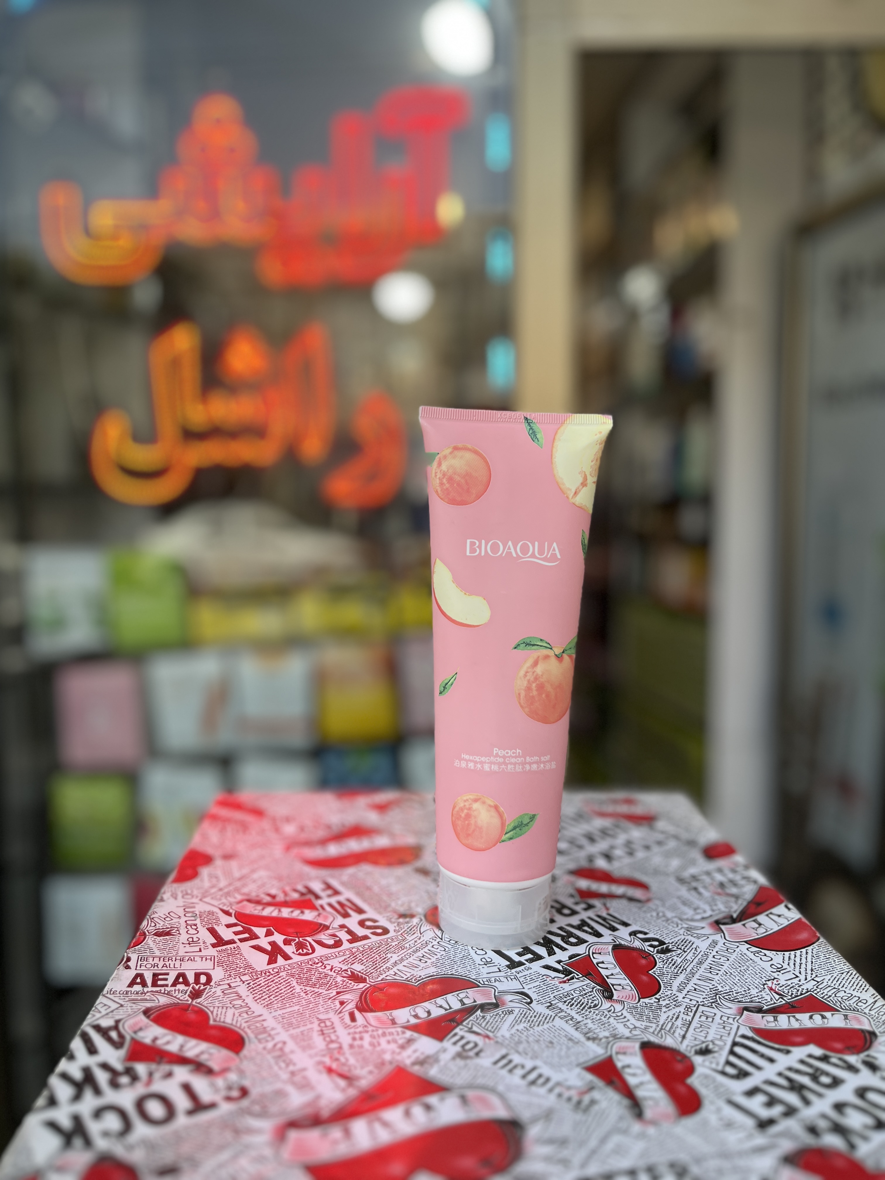 نمک بدن هلو