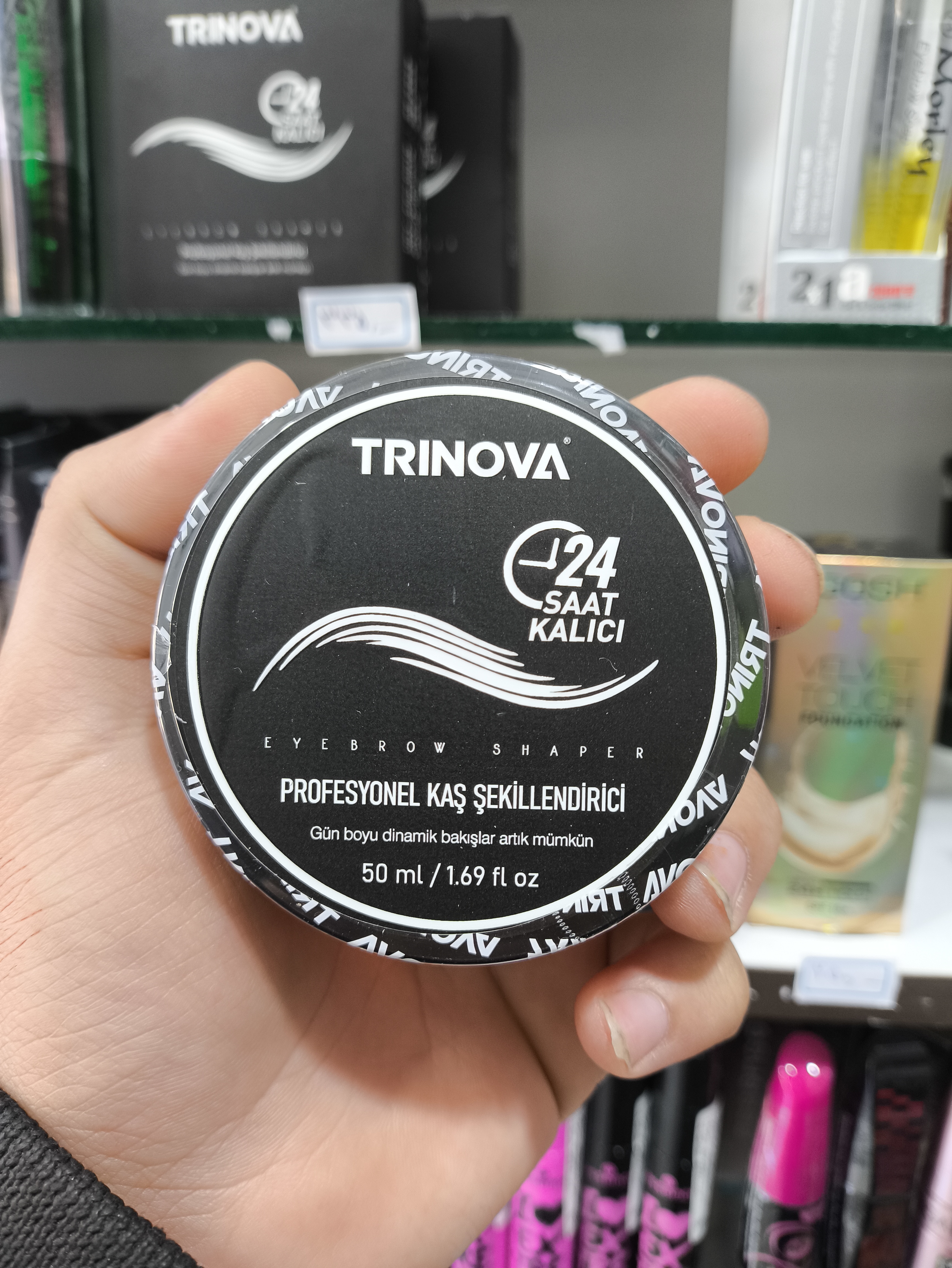صابون لیفت ابرو ترینوا مدل ۲۴ساعته حجم ۵۰میل