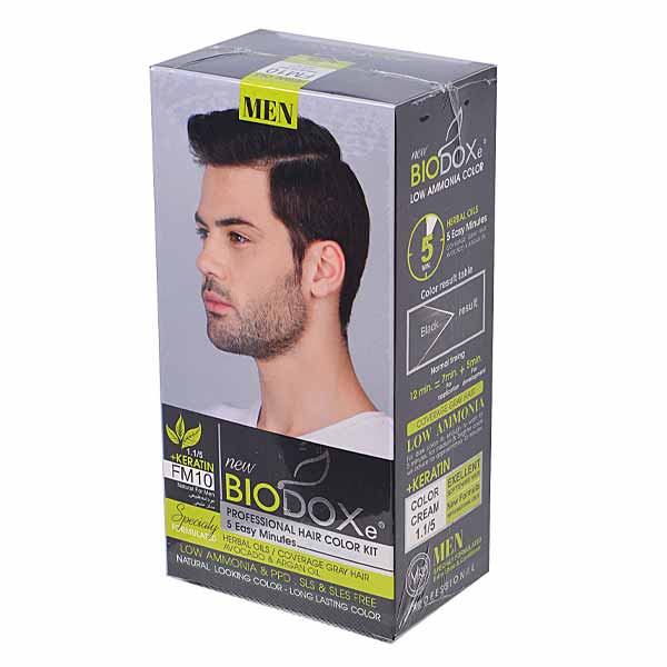 کیت رنگ مو آقایان بیوداکس FM10